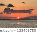 Sunset over Awaji Island 133403755