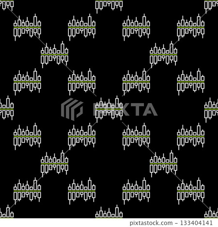 Crypto Trading Chart vector Trading and Investment seamless pattern in thin line style Crypto Trading Chart vector Trading and Investment seamless pattern in thin line style 133404141