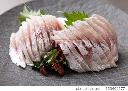 美味的梭魚刺身 美味的梭魚刺身 133404277