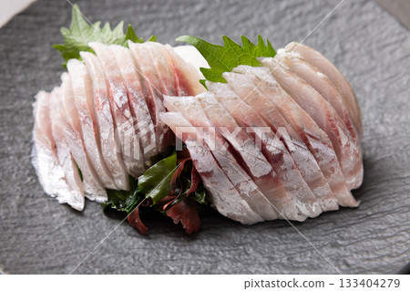Delicious barracuda sashimi Delicious barracuda sashimi 133404279