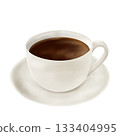 黑咖啡插圖 133404995