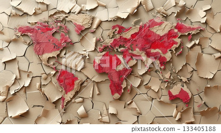 3d rendered ,trade war and sanction concept. 133405188