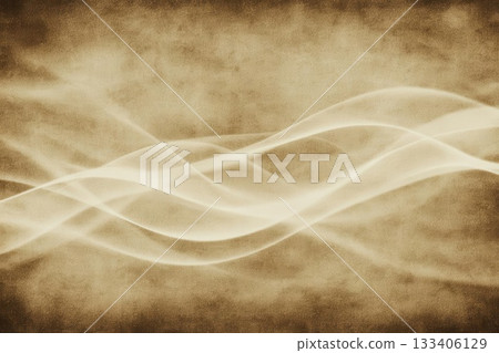 Abstract Beige Textured Background With Waves 133406129