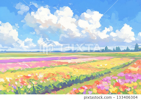 各種花卉園 133406304