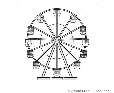 簡單的摩天輪 133406530