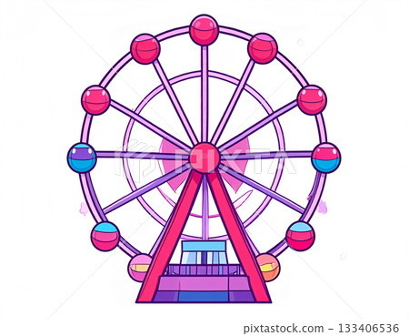 多彩的摩天輪 133406536
