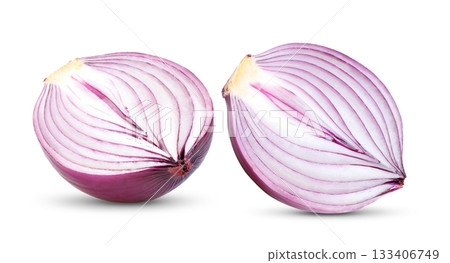 onion isolated on white background ( image form camera ) onion isolated on white background ( image form camera ) 133406749