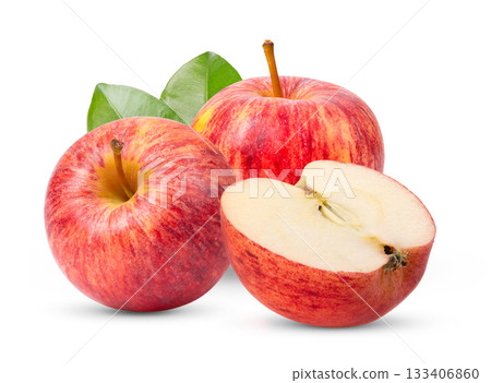 red apple isolated on white background ( Image from camera) red apple isolated on white background ( Image from camera) 133406860
