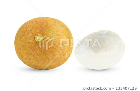 longan isolated on white background ( image from camera ) longan isolated on white background ( image from camera ) 133407129