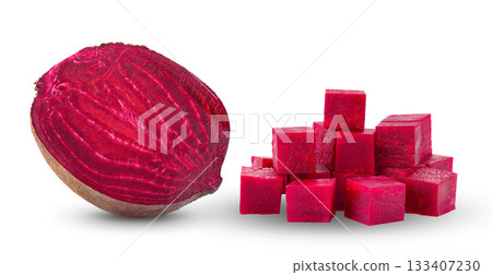 beetroot isolated on white background (Image from camera) beetroot isolated on white background (Image from camera) 133407230