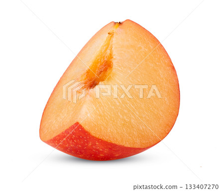 cherry plums isolated on white background cherry plums isolated on white background 133407270
