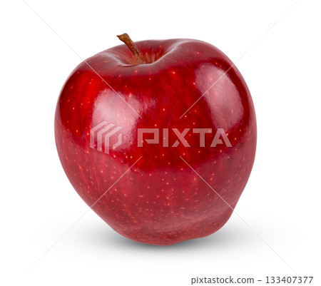 red apple isolated on white background red apple isolated on white background 133407377