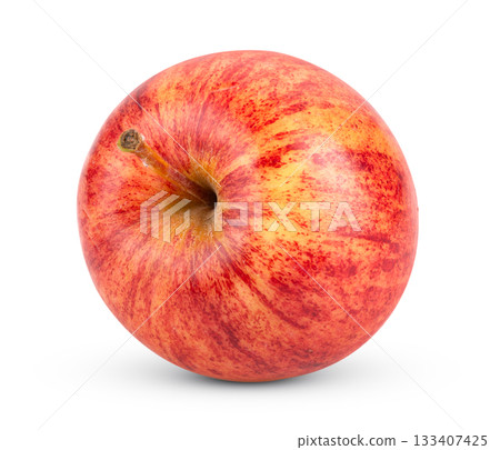 red apple isolated on white background 133407425