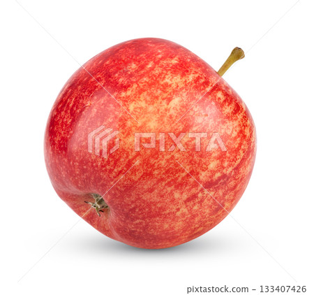 red apple isolated on white background 133407426