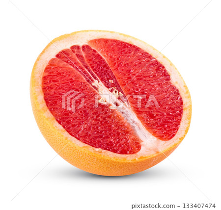 grapefruit isolated on white background grapefruit isolated on white background 133407474