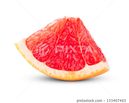 grapefruit isolated on white background 133407483