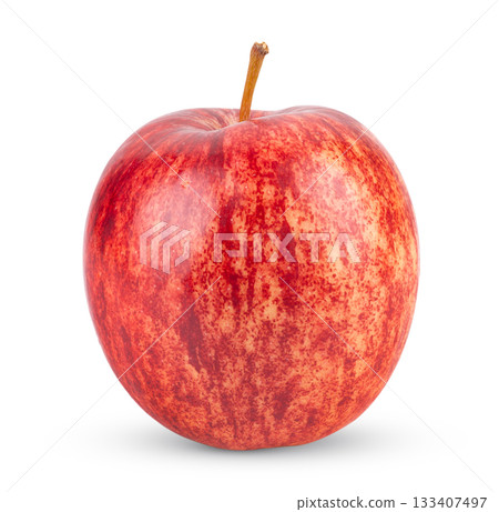 red apple isolated on white background 133407497
