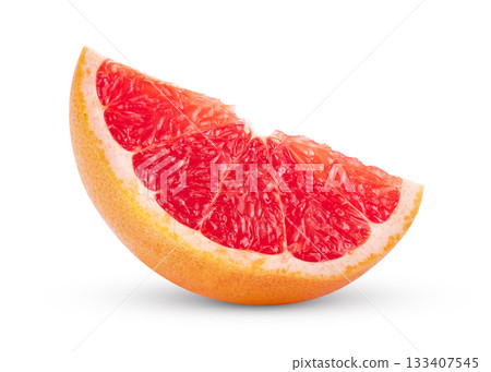 grapefruit isolated on white background 133407545