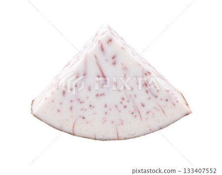 yam potato isolated on white background yam potato isolated on white background 133407552