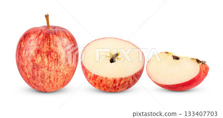 apple isolated on white background apple isolated on white background 133407703