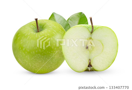 green apple on w 133407770