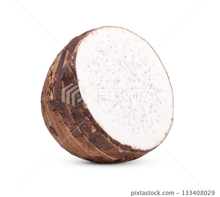taro isolated on white background taro isolated on white background 133408029