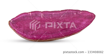 yam potato isolated on white background yam potato isolated on white background 133408082