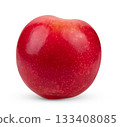 cherry plums isolated on white background 133408085
