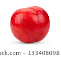 cherry plums isolated on white background 133408098