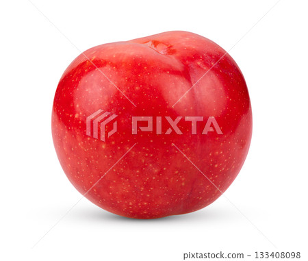 cherry plums isolated on white background 133408098