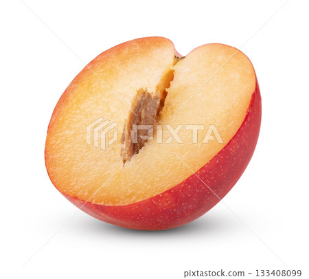 cherry plums isolated on white background cherry plums isolated on white background 133408099