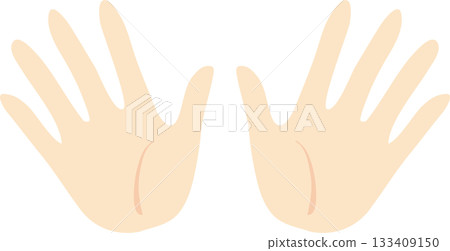 Both palms Both palms 133409150