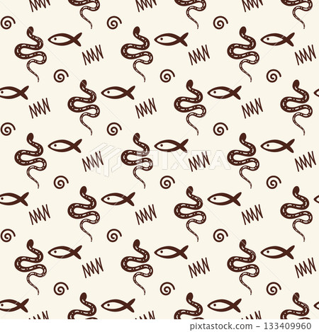 abstract ethnic ornament abstract ethnic ornament 133409960