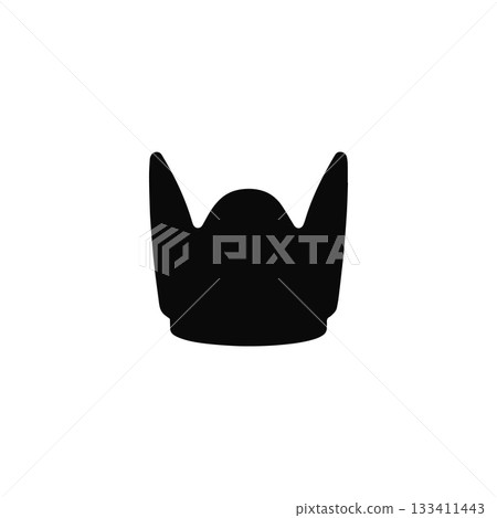 lens hood icon silhouette photography camera equipment accessory to prevent glare and protect lens isolated illustration lens hood icon silhouette photography camera equipment accessory to prevent glare and protect lens isolated illustration 133411443