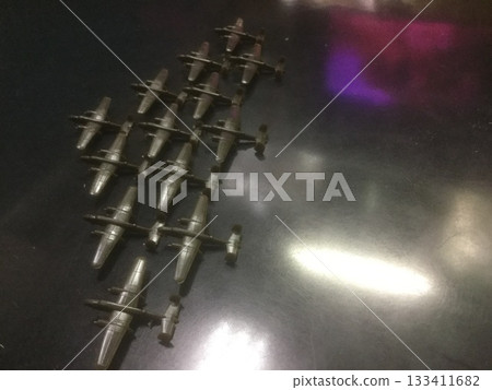 My miniature plastic model collection: US bomber North American B-25 Mitch 133411682