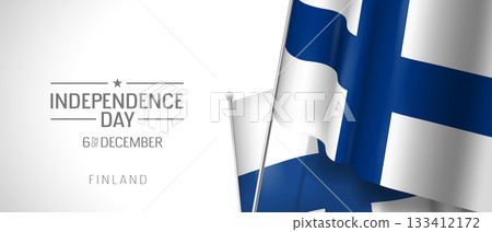 Finland happy independence day greeting card, banner vector illustration Finland happy independence day greeting card, banner vector illustration 133412172