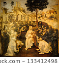 The Adoration of the Magi by Leonardo da Vinci 133412498