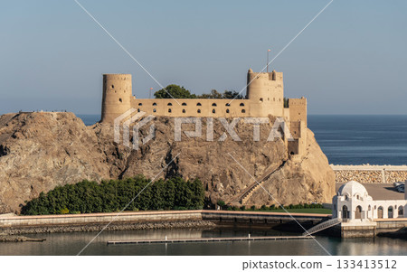 Historic Al Jalali Fort in Muscat 133413512