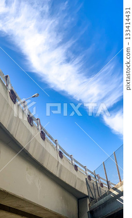 bridge, sky, road 133414431