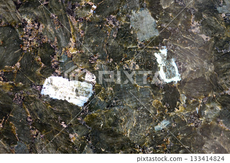 岩石表面：雲母 133414824
