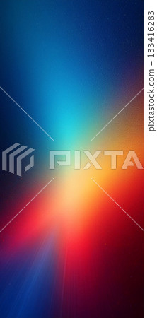 A dark background layered with a distressed, noisy film texture, enhanced by multicolored-mobile ratio 133416283