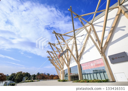 Exterior of IG Arena (Aichi International Arena) in Nagoya 133416331