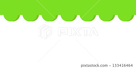 Round abstract separator header on top in bright green tones, modern decorative template for dividing elements on landing pages, banner, web design background Round abstract separator header on top in bright green tones, modern decorative template for dividing elements on landing pages, banner, web design background 133416464