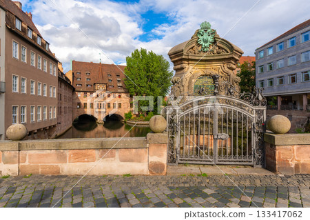 Heilig-Geist-Spital Hospital of the Holy Spirit Building. Nuremberg, Franconia, Germany Heilig-Geist-Spital Hospital of the Holy Spirit Building. Nuremberg, Franconia, Germany 133417062