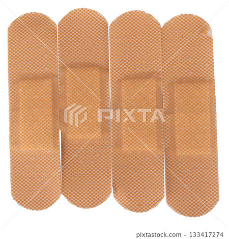 wound plaster isolated on white background 133417274