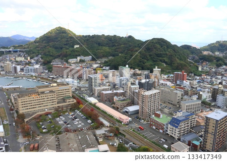 Moji Ward streetscape (from Mojiko Retro Observation Deck) Moji Ward streetscape (from Mojiko Retro Observation Deck) 133417349