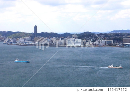Shimonoseki city (from Mojiko Retro Observation Room) Shimonoseki city (from Mojiko Retro Observation Room) 133417352