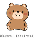 Kuma stuffed illustration Kuma stuffed illustration 133417643