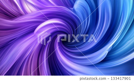 Abstract swirl pattern in shades of purple and blue Abstract swirl pattern in shades of purple and blue 133417901
