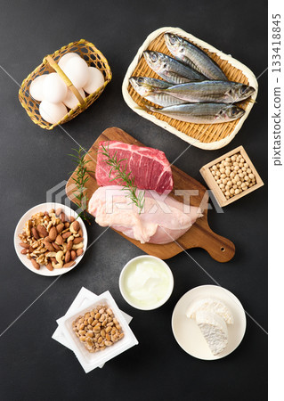 多種蛋白質食物 133418845